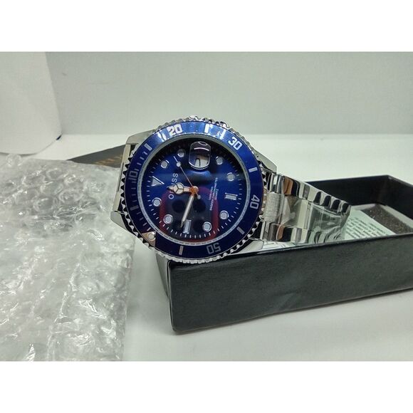 Oruss 1853 Blue Face Date Watch - Picture 10 of 13